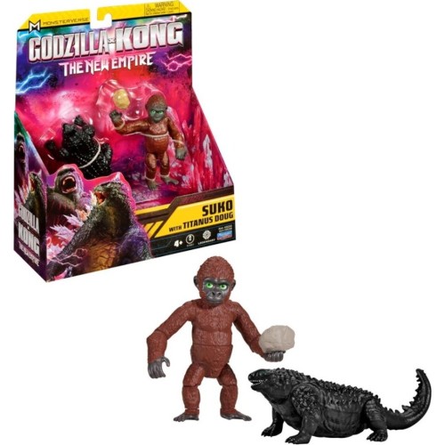 Giochi Preziosi Godzilla x Kong Godzilla & Kong Basic Figures 15cm. (6 Drawings) MN303000 8056379162230
