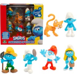 Giochi Preziosi The Smurfs Smurfs - Set of 6 Figures PUF14000 8056379161820