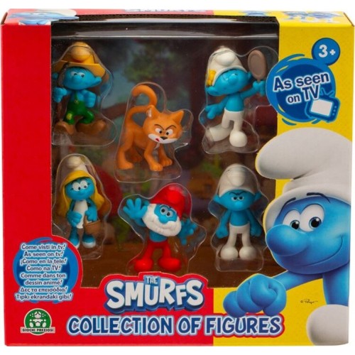 Giochi Preziosi The Smurfs Στρουμφάκια Σετ Με 6 Φιγούρες 5.5Εκ. - 1 Σετ PUF14000 8056379161820