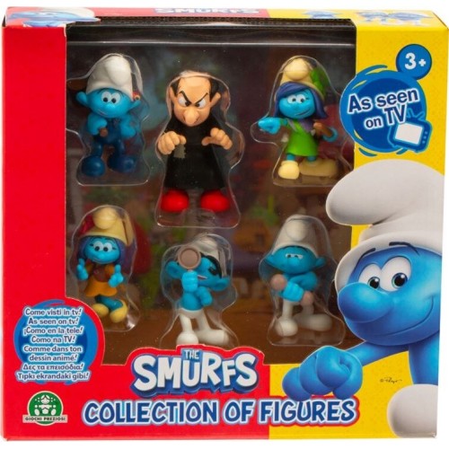 Giochi Preziosi The Smurfs Στρουμφάκια Σετ Με 6 Φιγούρες 5.5Εκ. - 1 Σετ PUF14000 8056379161820