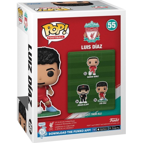 Funko POP Football Luis Diaz 55 (LFC ) Συλλεκτική Φιγούρα Βινυλίου 73934 889698739344