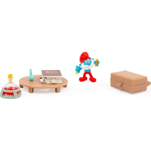 Giochi Preziosi The Smurfs Στρουμφάκια Μίνι Σετ Παιχνιδιού Με Φιγούρα Και Αξεσουάρ - 2 Σχέδια PUF18000 8056379161868