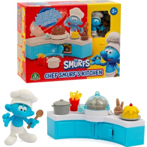 Giochi Preziosi The Smurfs Στρουμφάκια Μίνι Σετ Παιχνιδιού Με Φιγούρα Και Αξεσουάρ - 2 Σχέδια PUF18000 8056379161868