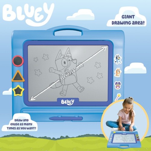 Giochi Preziosi Bluey Deluxe Πίνακας Γραψε Σβησε BLY17000 8056379144021