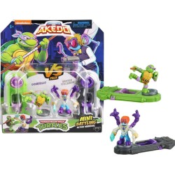 Giochi Preziosi Akedo TMNT 2 Φιγούρες Μάχης Versus Pack (4 Σχεδια) AKT00000 8056379155621