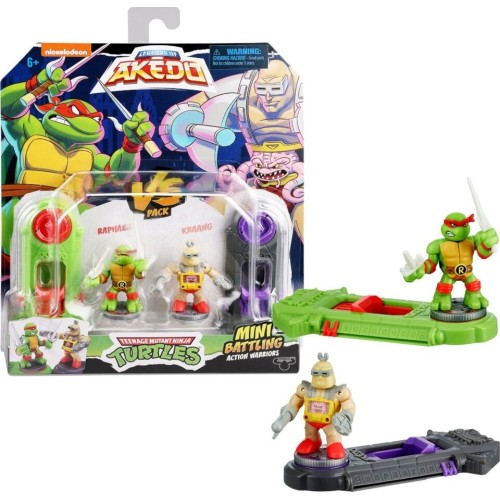 Giochi Preziosi Akedo TMNT 2 Φιγούρες Μάχης Versus Pack (4 Σχεδια) AKT00000 8056379155621