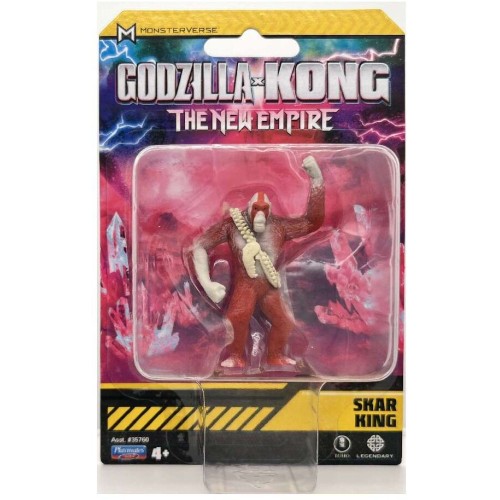 Giochi Preziosi Monsterverse Godzilla X Kong: The New Empire Μίνι Φιγούρα Δράσης 5Εκ. - 9 Σχέδια  MN313000 8056379164487