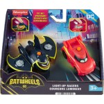 Mattel Fisher-Price Batwheels Light-Up Racers Redbird And Batwing HML26 194735130504