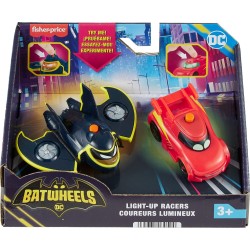 Mattel Fisher-Price Batwheels Light-Up Racers Redbird And Batwing HML26 194735130504