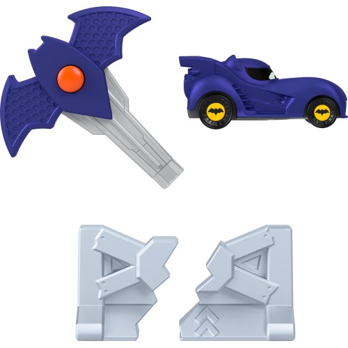 Mattel Fisher-Price DC Batwheels Bam The Batmobile Με Αξεσουάρ HRJ53 / HRJ54 194735178070