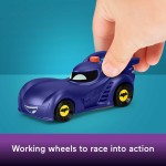 Mattel Fisher-Price DC Batwheels Bam The Batmobile And Buff HML25 194735130405