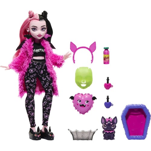 Mattel Monster High Creepover Party Draculaura HKY66 194735110605