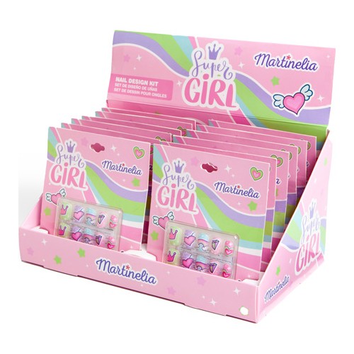 martinelia Supergirl Press On Nails LL-62500 8436609393298