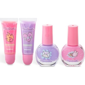martinelia Super Girl Nail Polish And Lip Gloss Bag LL-31112 8436609390310