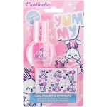 martinelia Yummy Nail Polish And Stickers LL-12241 8436609391447