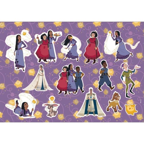 Diakakis imports Disney Drawing pad Wish 23x33 40 Sheets Auto-stencil- 2 Pages x 2 Fig. 564480 5205698682780