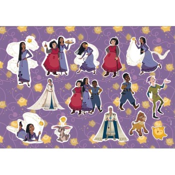 Diakakis imports Disney Drawing pad Wish 23x33 40 Sheets Auto-stencil- 2 Pages x 2 Fig. 564480 5205698682780