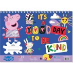 Diakakis imports Μπλοκ Ζωγραφικής Peppa Pig 23X33 40 Φύλλα Αυτοκ-Στενσιλ- 2 Σελ. Χρ 000482813 5205698686276