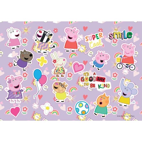 Diakakis imports Μπλοκ Ζωγραφικής Peppa Pig 23X33 40 Φύλλα Αυτοκ-Στενσιλ- 2 Σελ. Χρ 000482813 5205698686276