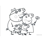 Diakakis imports Peppa pig Drawing pad 23x33 40 Sheets Self-stencil- 2 Pages x 2 Fig. 000482813 5205698686276