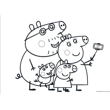 Diakakis imports Μπλοκ Ζωγραφικής Peppa Pig 23X33 40 Φύλλα Αυτοκ-Στενσιλ- 2 Σελ. Χρ 000482813 5205698686276