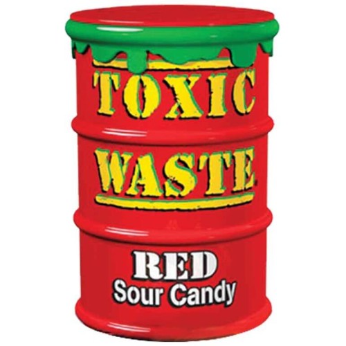 Toxic Waste Καραμέλες Ξινές Κόκκινο 42Gr TOX994 5060045059994