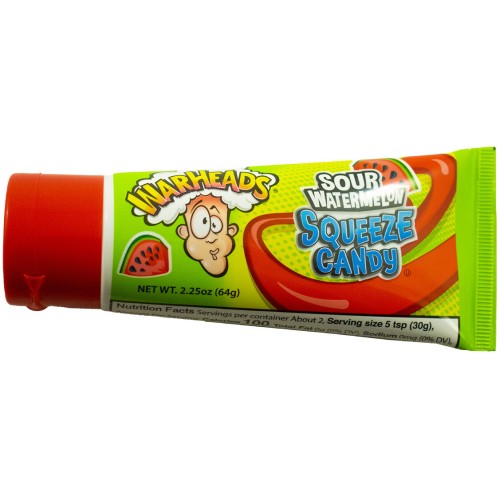 warheads Ξινή Μαλακιά Καραμέλα Με Γευση Καρπούζι 64Γρ WH240502 032134240502