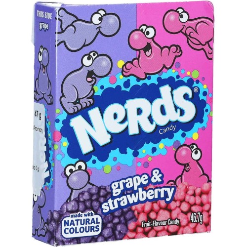 Nerds Καραμέλες Με Γευση Σταφύλι Και Φράουλα 46,7Γρ WK131780 1230000131780