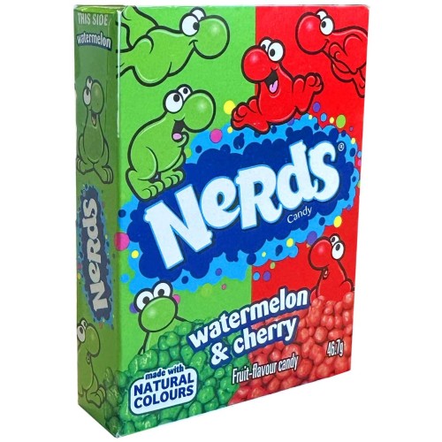 Nerds Watermelon & Cherry 46,7Gr WK131827 1230000131827