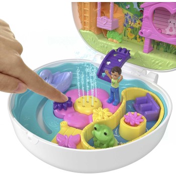 Mattel Polly Pocket Flower Garden Bunny Compact FRY35 / HKV36 194735109043