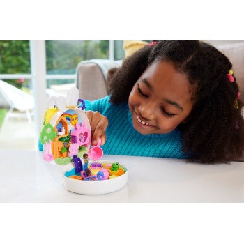 Mattel Polly Pocket Flower Garden Bunny Compact FRY35 / HKV36 194735109043