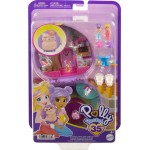 Mattel Polly Pocket Hedgehog Coffee Shop Compact FRY35 / HRD37 194735173860