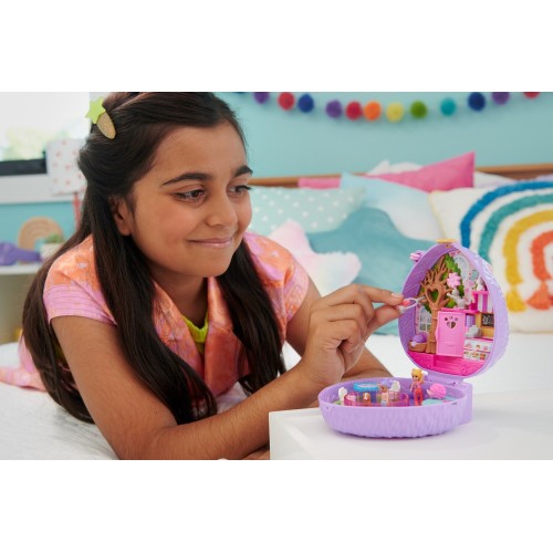 Mattel Polly Pocket Hedgehog Coffee Shop Compact FRY35 / HRD37 194735173860