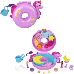 Mattel Polly Pocket Sparkle Cove Adventure Unicorn Floatie Compact FRY35 / HKV34 194735109449