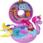 Mattel Polly Pocket Sparkle Cove Adventure Unicorn Floatie Compact FRY35 / HKV34 194735109449