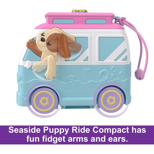 Mattel Polly Pocket Seaside Puppy Ride Compact FRY35 / HRD36 194735173808