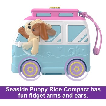 Mattel Polly Pocket Seaside Puppy Ride Compact FRY35 / HRD36 194735173808