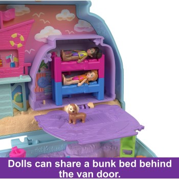 Mattel Polly Pocket Seaside Puppy Ride Compact FRY35 / HRD36 194735173808