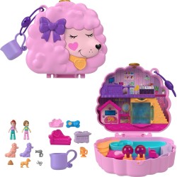 Mattel Polly Pocket Groomand Glam Poodle Compact FRY35 / HKV35 194735109135