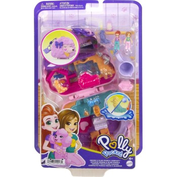 Mattel Polly Pocket Groomand Glam Poodle Compact FRY35 / HKV35 194735109135