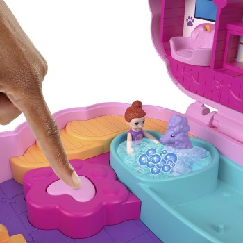 Mattel Polly Pocket Groomand Glam Poodle Compact FRY35 / HKV35 194735109135