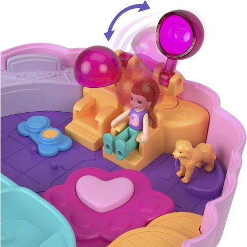 Mattel Polly Pocket Groomand Glam Poodle Compact FRY35 / HKV35 194735109135