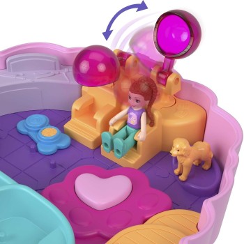 Mattel Polly Pocket Groomand Glam Poodle Compact FRY35 / HKV35 194735109135