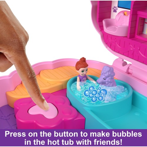 Mattel Polly Pocket Groomand Glam Poodle Compact FRY35 / HKV35 194735109135