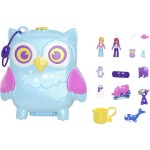 Mattel Polly Pocket Pajama Party Snowy Sleepover OWL Compact FRY35 / HKV37 194735109227