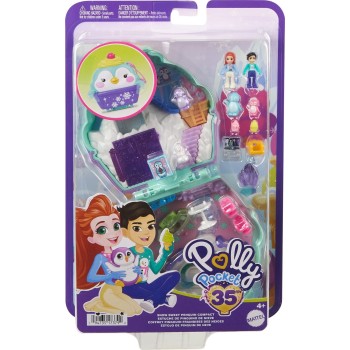 Mattel Polly Pocket Snow Sweet Penguin Compact FRY35 / HRD34 194735173792