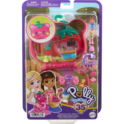 Mattel Polly Pocket Straw-beary Patch Compact FRY35 / HRD35 194735173761