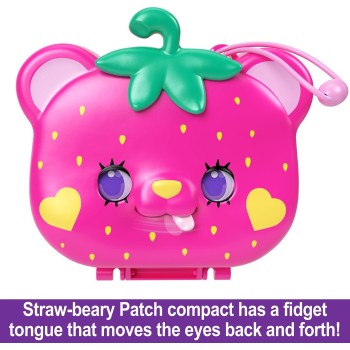 Mattel Polly Pocket Straw-beary Patch Compact FRY35 / HRD35 194735173761