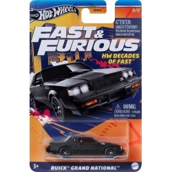 Mattel Hot Wheels Fast and Furious Buick Grand National HNR88 / HRW43 194735187324