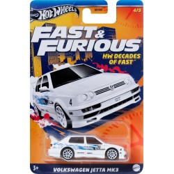 Mattel Hot Wheels Fast and Furious Volkswagen Jetta MK3 HNR88 / HRW44 194735187287